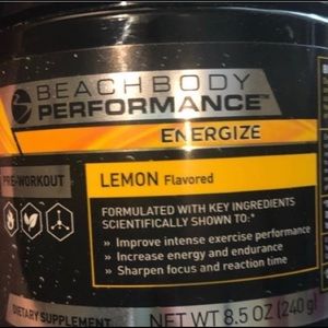 READ DESCRIPTION...Energize-Lemon or Fruit Punch